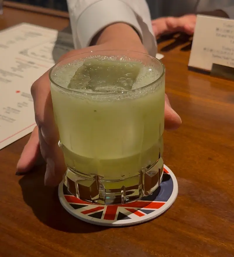 ドリンクの撮影